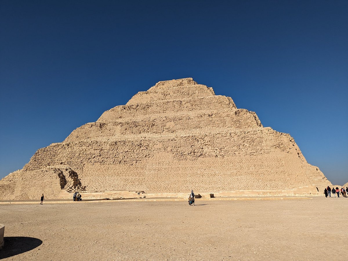 Day trip to Dahshur,Memphis and step pyramid of Saqqara by plane from Hurghada